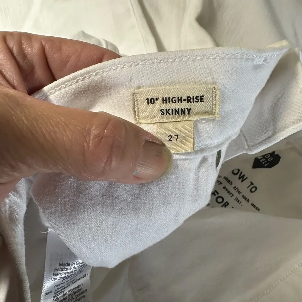 Madewell White 10